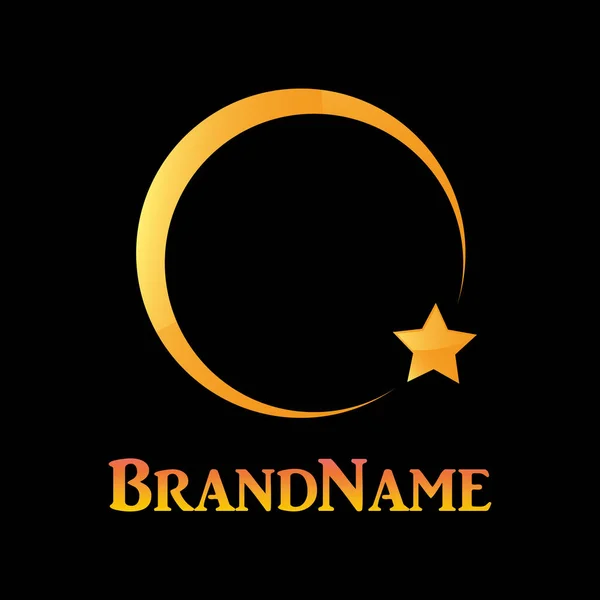 Tasarım için tutulma vektör logosu