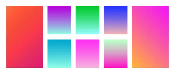 Conjunto Colores Suaves Para Fondo Diseño Moderno Vectores Pantalla Para Ilustración de stock