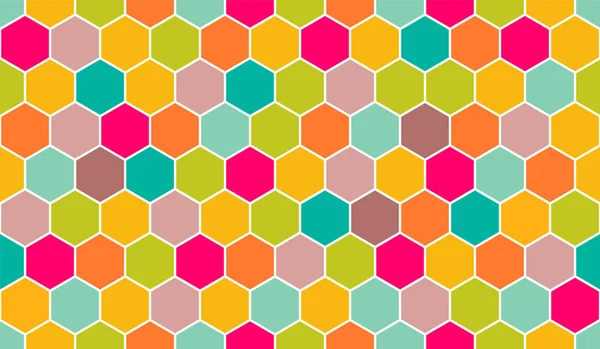 Tasarım tekstil ve arkaplanları için bal peteği vektör deseni