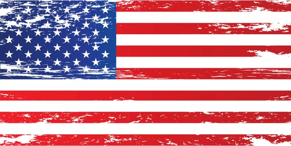 Vectorafbeelding Amerikaanse Vlag Voor Ontwerp Vectorbeelden