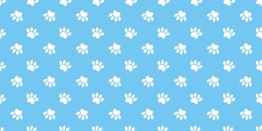 Kedi ve köpek izlerinin vektör deseni