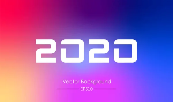 Bir arkaplanda 2020 yılının vektör görüntüsü