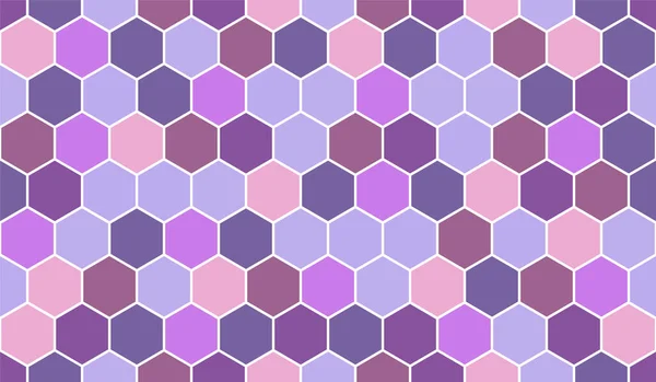 Tasarım tekstil ve arkaplanları için bal peteği vektör deseni