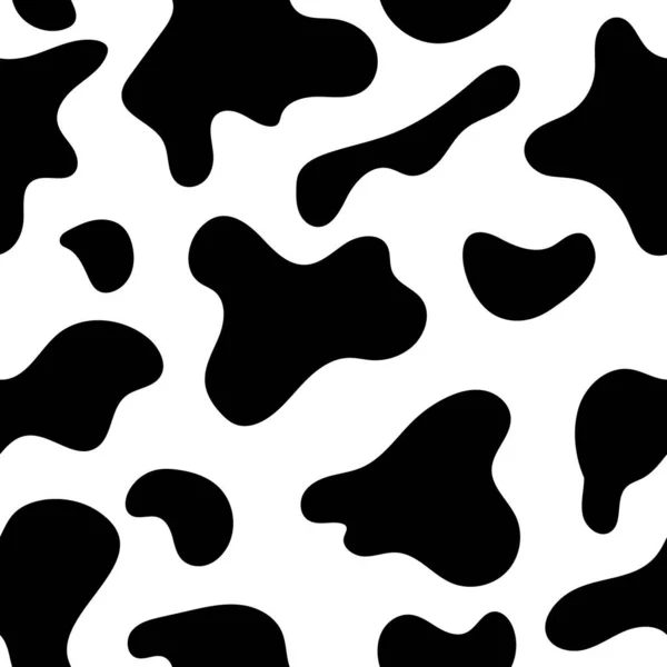 vector image of a cow pattern