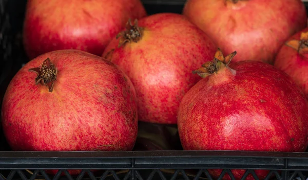 Closeup Pomegranate Fruit — Stock Photo, Image