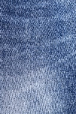 Mavi jeans doku. Denim arka plan.