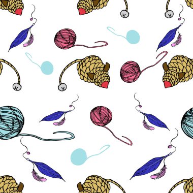 Cets pettern tasarım dokusu için oyuncak