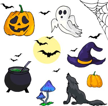 Cadılar Bayramı seti