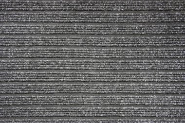 Yapay elyaf yatay çizgiler ile malzemenin gri arka plan
