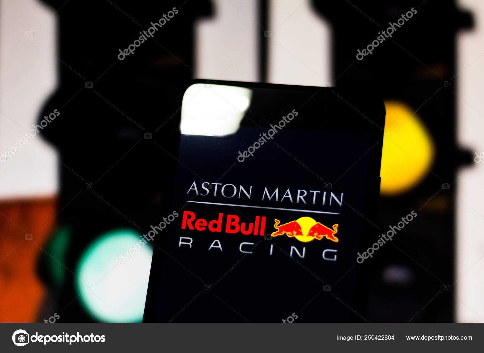 Brazil March 19 Team Logo Aston Martin Red Bull Racing Stock Editorial Photo C Rafapress