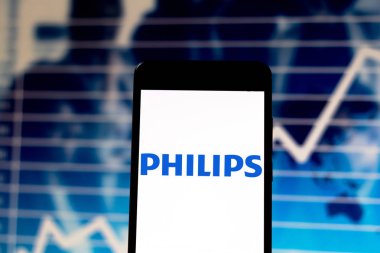 29 Mart 2019, Brezilya. Mobil aygıtınızda Philips logosu. Philips ürün odaklı teknoloji ve tüketici ürünleri ve yaşam tarzı ile Hollandalı bir şirkettir