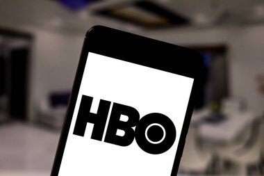 21 Mayıs 2019, Brezilya. Bu fotoğraf illüstrasyonda Home Box Office (Hbo) logosu akıllı telefonda görüntülenir