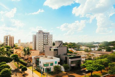 Mato Grosso do Sul, Brezilya'daki Dourados şehrinin kısmi görünümü