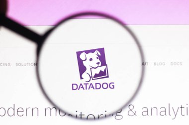 26 Eylül 2019, Brezilya. Bu resimde Veri Köpeği web sitesinin ana sayfası bilgisayar ekranında görüntülenir