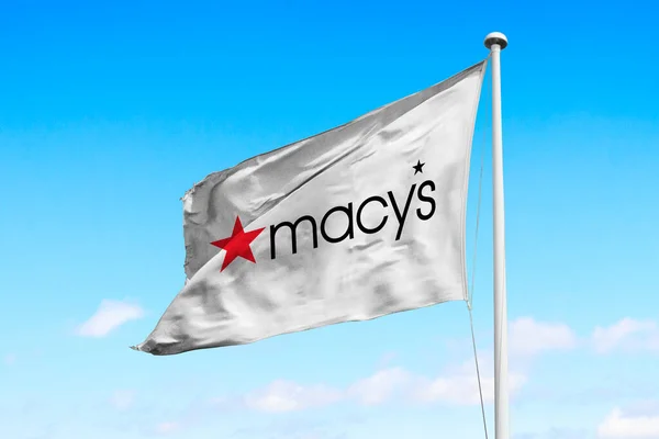 Juli 2020 Brazilië Deze Foto Verschijnt Het Logo Van Macy — Stockfoto