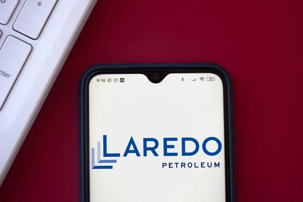 Septembre 2020 Brésil Dans Cette Illustration Photo Logo Laredo Petroleum — Photo