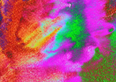 Kırmızı menekşe yeşil floresan, dokulu kağıt arka planda. Grunge canlı resim efekti deseni. Metin için, medya reklamcılığı web sitesi moda tasarımı için alanı olan Raster illüstrasyonu