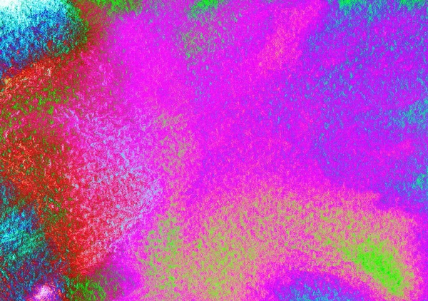Червоний Фіолетовий Зелений Синій Флуоресцентний Текстурованому Паперовому Фоні Гранд Яскравий — стокове фото