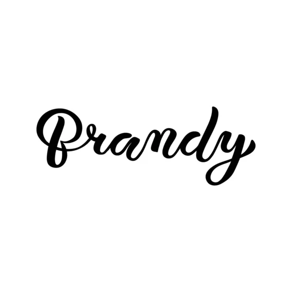 Καλλιγραφικά γράμματα Brandy — Διανυσματικό Αρχείο