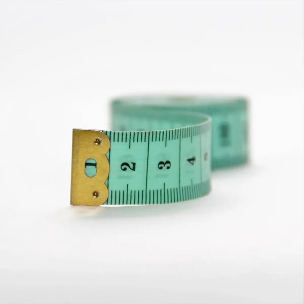 Mjuka Gröna Centimeter Tejp — Stockfoto