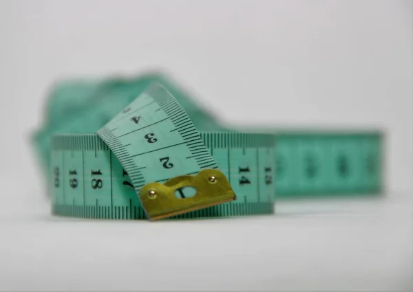 Mjuka Gröna Centimeter Tejp — Stockfoto