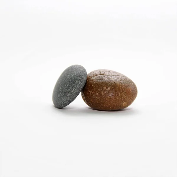 Piedras Sobre Fondo Blanco — Foto de Stock