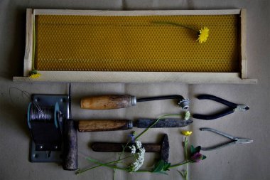 Arıcılık için ana araçları