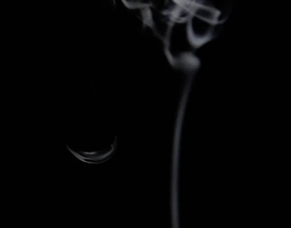 Димові Сигарети Чорному Тлі — стокове фото