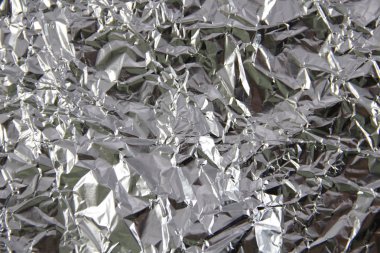 soyutlama buruşuk folyo bir sayfadan