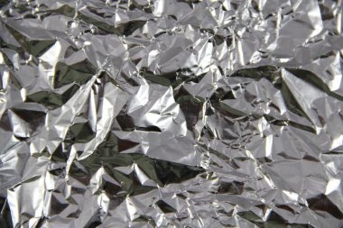 soyutlama buruşuk folyo bir sayfadan