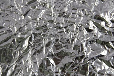 soyutlama buruşuk folyo bir sayfadan