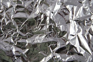 soyutlama buruşuk folyo bir sayfadan