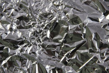 soyutlama buruşuk folyo bir sayfadan