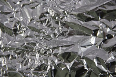 soyutlama buruşuk folyo bir sayfadan