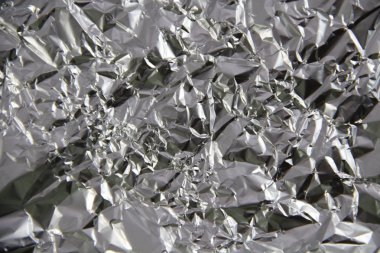 soyutlama buruşuk folyo bir sayfadan