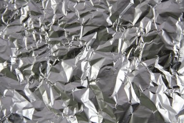 soyutlama buruşuk folyo bir sayfadan