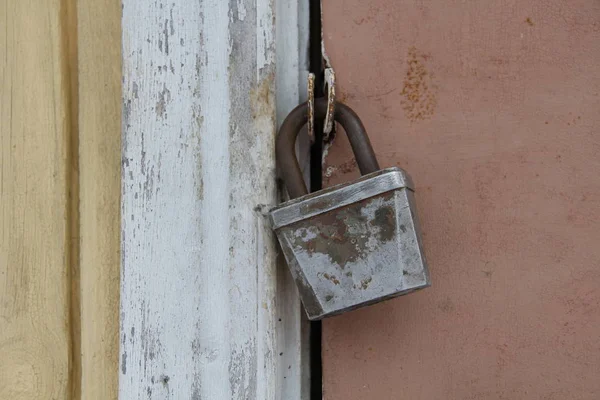 Grote Metalen Oude Sluis — Stockfoto