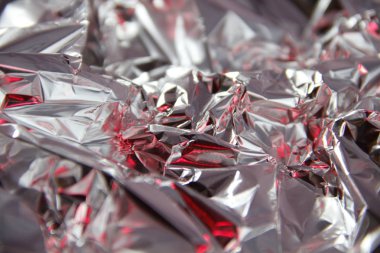 soyutlama buruşuk folyo