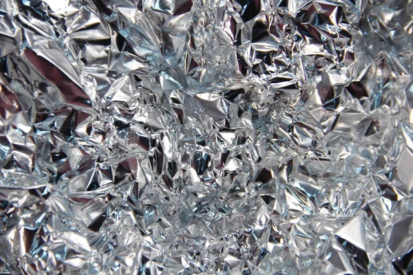 Abstraction Crumpled Foil — Stock Photo, Image