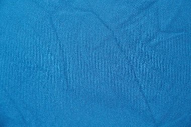 eski buruşuk mavi kumaş