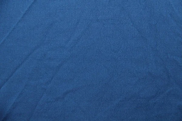 Starý Zmuchlaný Modrou Tkaninou — Stock fotografie