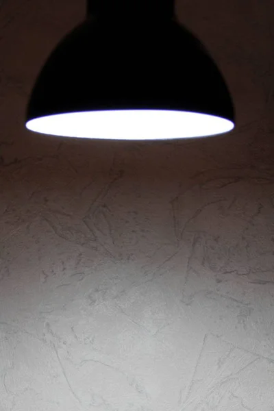 table lamp on the desktop