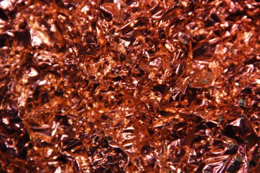 Buruşmuş folyodan yapılmış soyut arkaplan