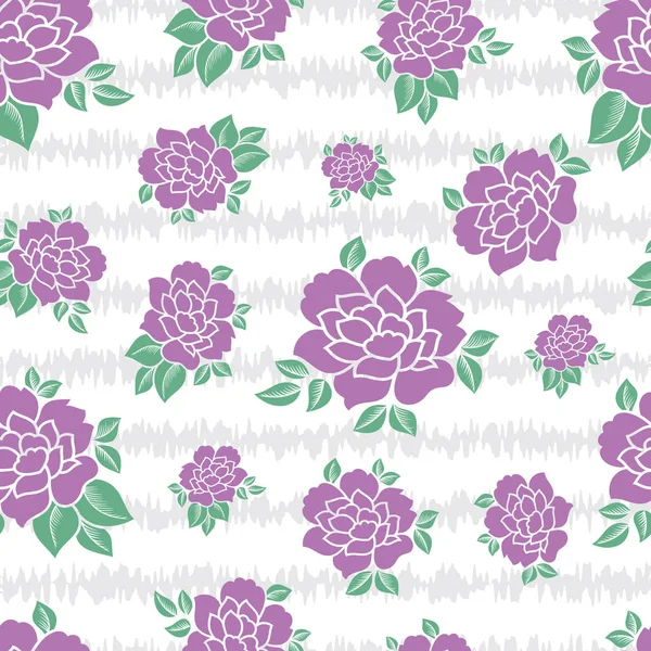 Pastell lila rosa Vektor nahtloses Muster — Stockvektor
