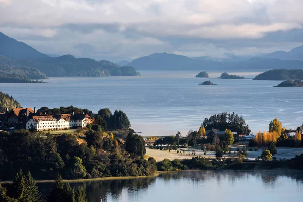 Jezioro Nahuel Huapi Patagonia Argentyna Niedaleko Bariloche — Zdjęcie stockowe