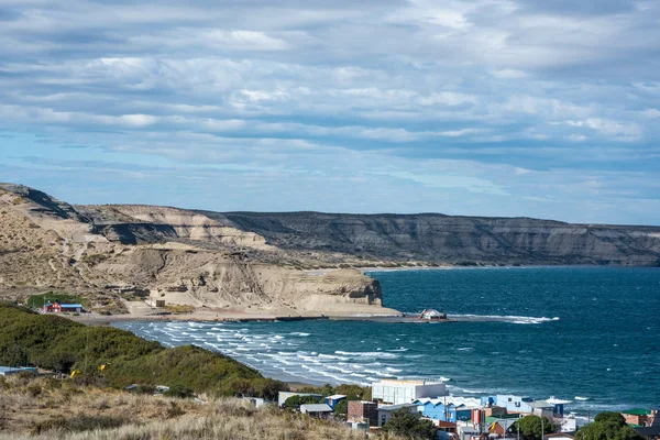 Costa Patagonia Península Valdés Argentina — Foto de Stock