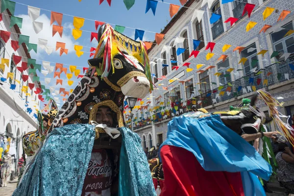 Sao Luis Maranhao State Brazil July 2016 Historic Town Preparing — Stock Photo, Image