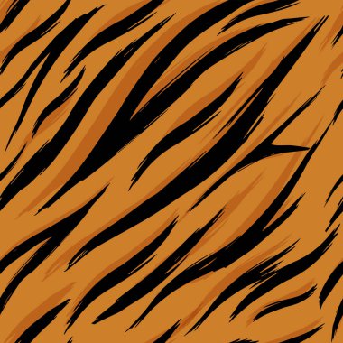 Dikişsiz doku kaplan derileri. Desen. Eps 10.