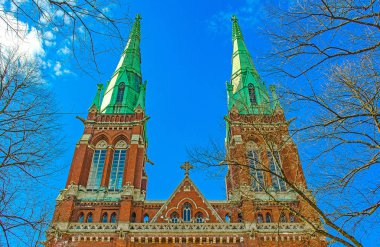 St. John Kilisesi. Helsinki, Finlandiya.