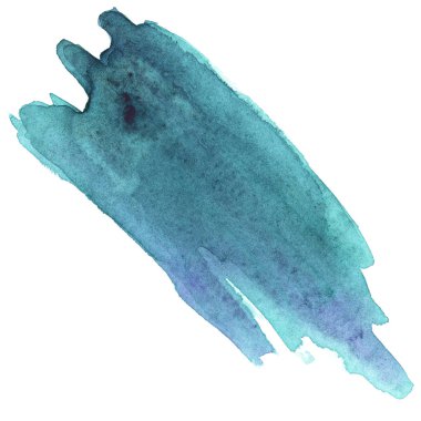 Suluboya fırça darbesi. Parlak renk. Degrade.